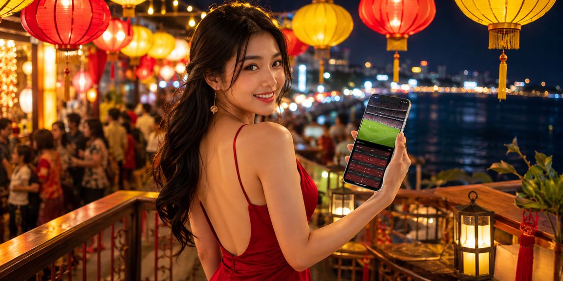 Người dùng theo dõi cá cược thể thao tại chợ đêm Hà Nội sôi động